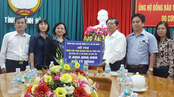 VND2 billion to support storm hit people in Khanh Hoa province