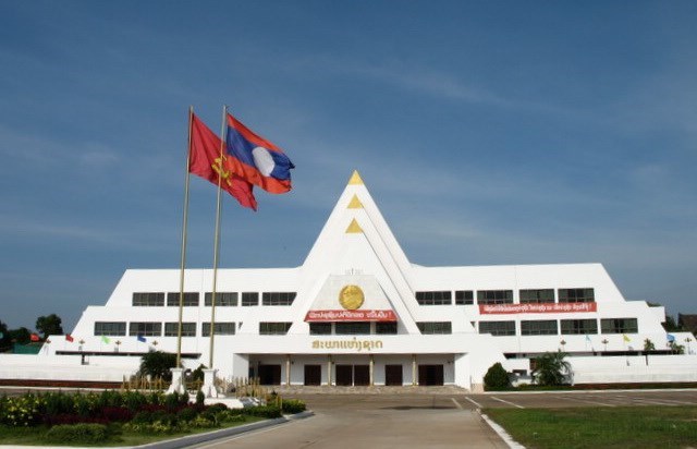 Construction of Lao NA House begins in Vientiane