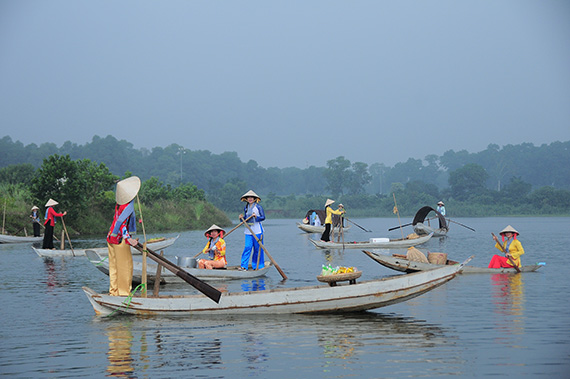 Activities at Vietnam National Village for Ethnic Culture and Tourism in November