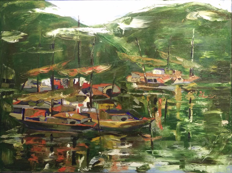 The beauty of Vietnamese nature, land and people through Hanoi painters eyes
