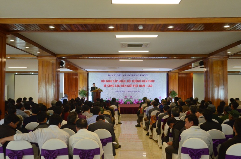 Training course on Vietnam - Laos border affairs in Nghe An province
