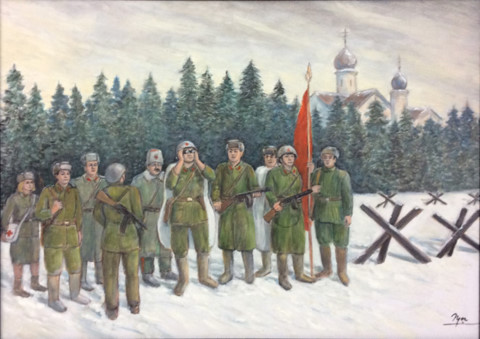 Painting exhibition on Soviet Union opens in Hanoi