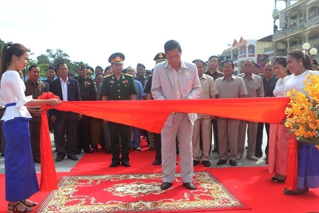 Vietnam-Cambodia Friendship Monument in Stung Treng province inaugurated