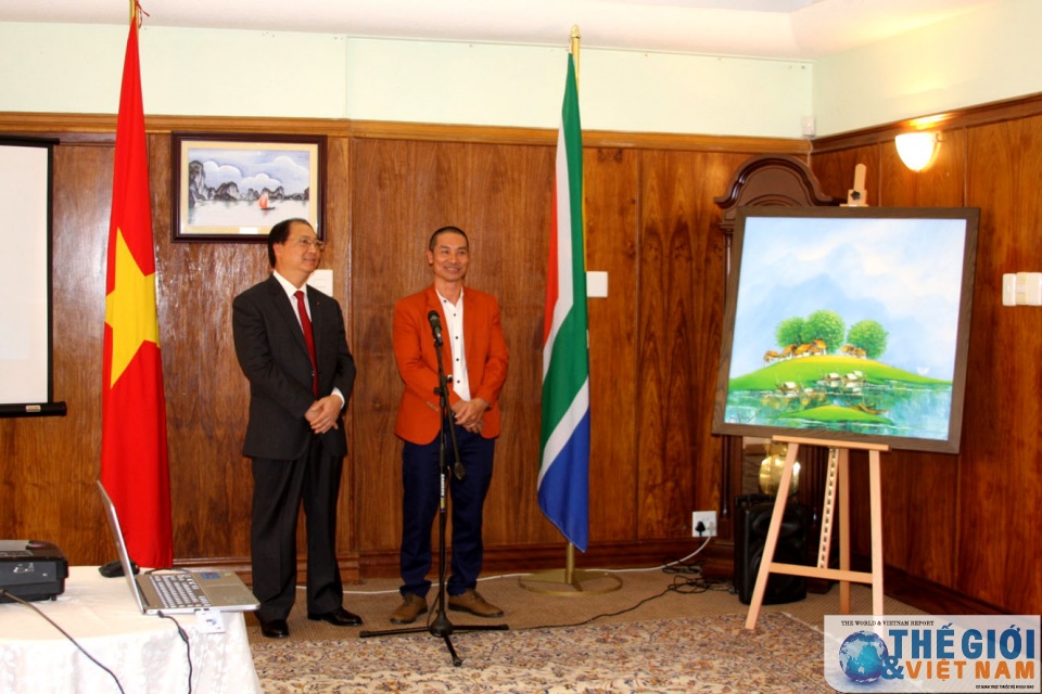 Vietnam’s oil-painting exhibition held in South Africa