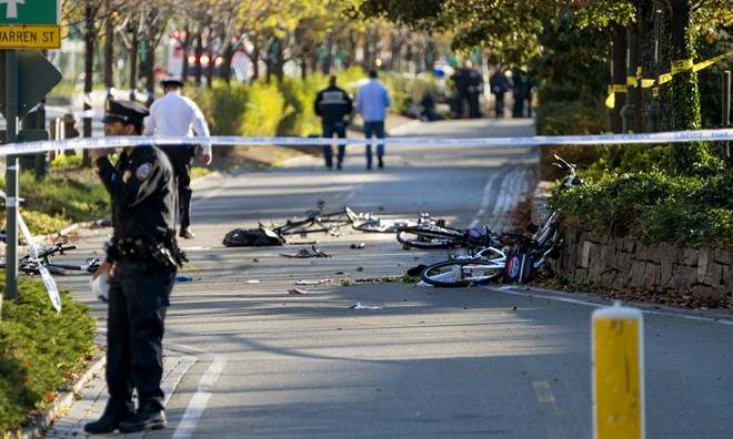Truck attack in New York City kills at least 8