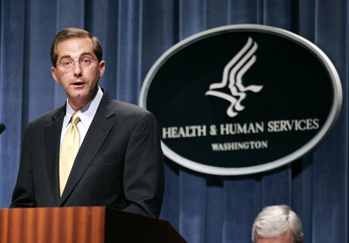 US President nominates Health and Human Services Secretary
