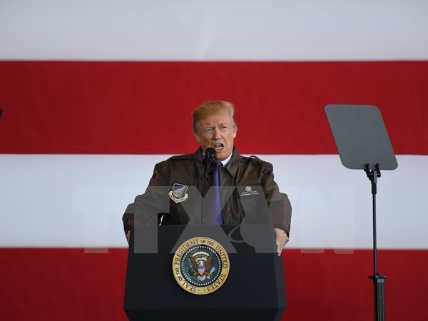 Donald Trump arrives in Japan, first in five-country Asia tour