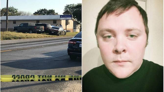 Gunman in Texas church identified