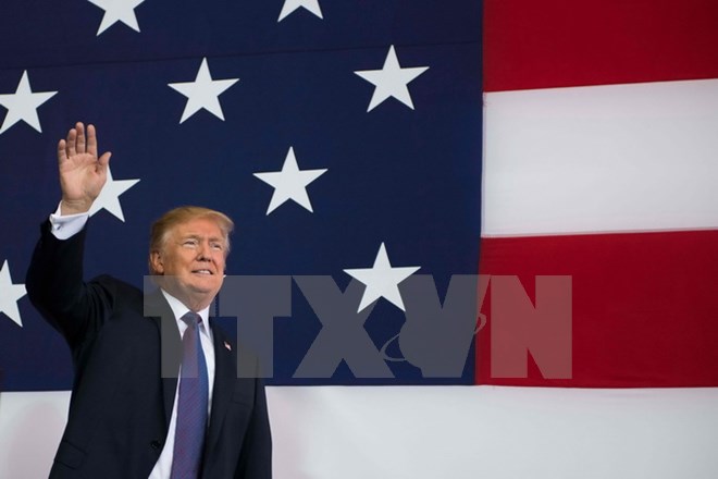 US President Donald Trump arrives in RoK for official visit