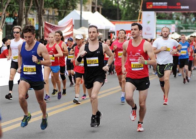 Over 5,000 runners join HCM city International Marathon