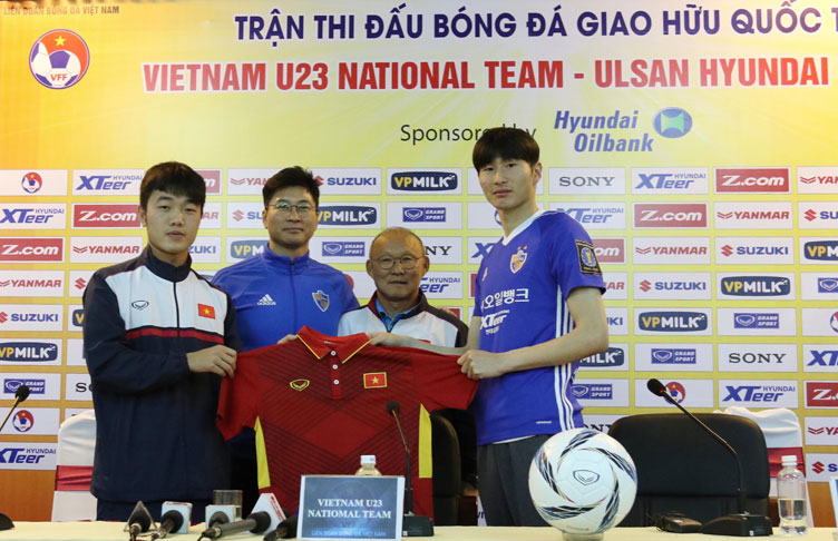 U23 Vietnam-Ulsan Hyundai friendly match Good lesson for local players