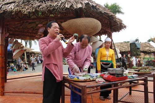 Traditional foods introduced at Vietnam National Village for Ethnic Culture and Tourism