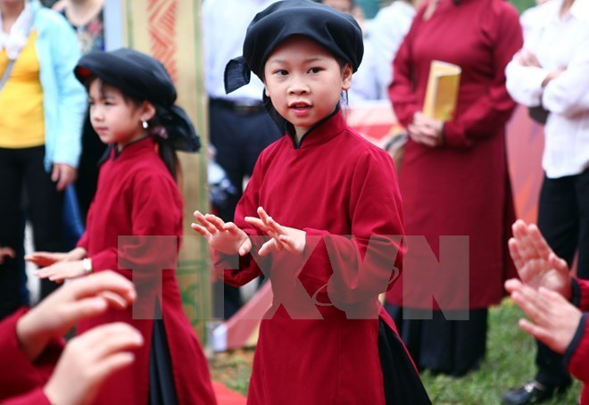 Xoan singing has been saved UNESCO