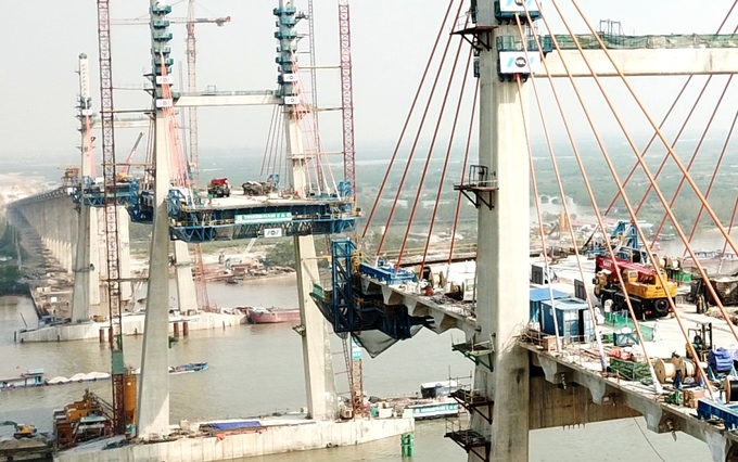 Over VND7,600 billion bridge connecting Quang Ninh and Hai Phong