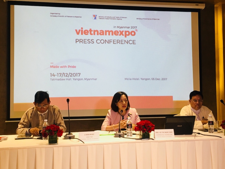 Vietnam Expo 2017 to take place in Myanmar