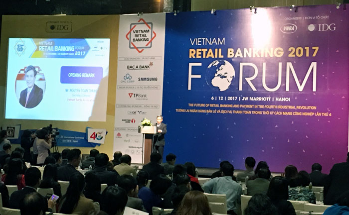 Vietnam retail banking forum 2017 opens in Hanoi