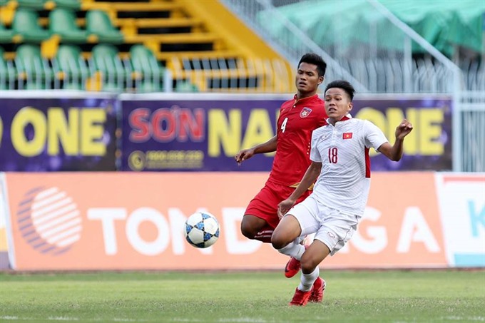 Vietnam draws with Myanmar in U21 International event