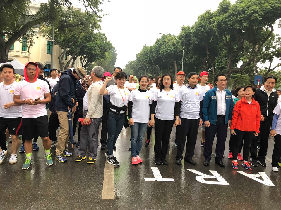 Singapore - Vietnam friendship charity run 2018