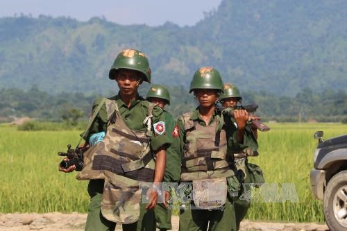 Myanmar tightens security in Rakhine state