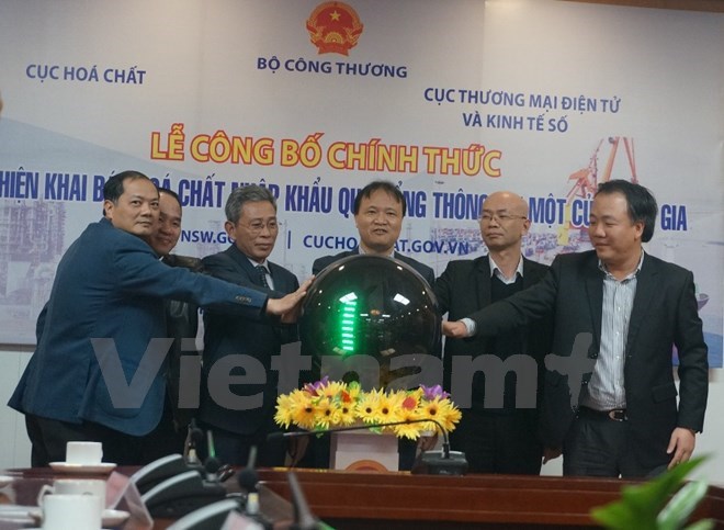 National one-stop-shop portal facilities chemical declaration