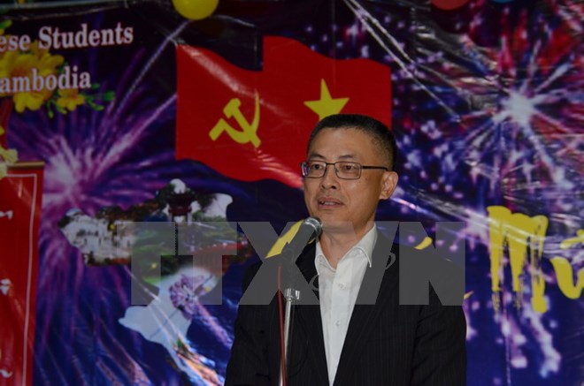 Vietnamese students in Cambodia celebrate traditional Lunar New Year
