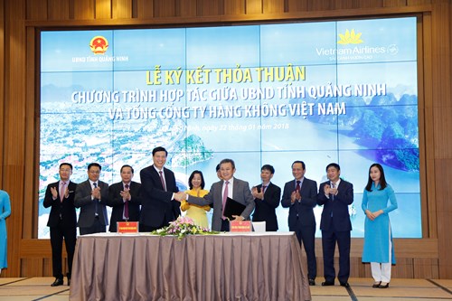 Vietnam Airlines, Quang Ninh cooperate to promote tourism