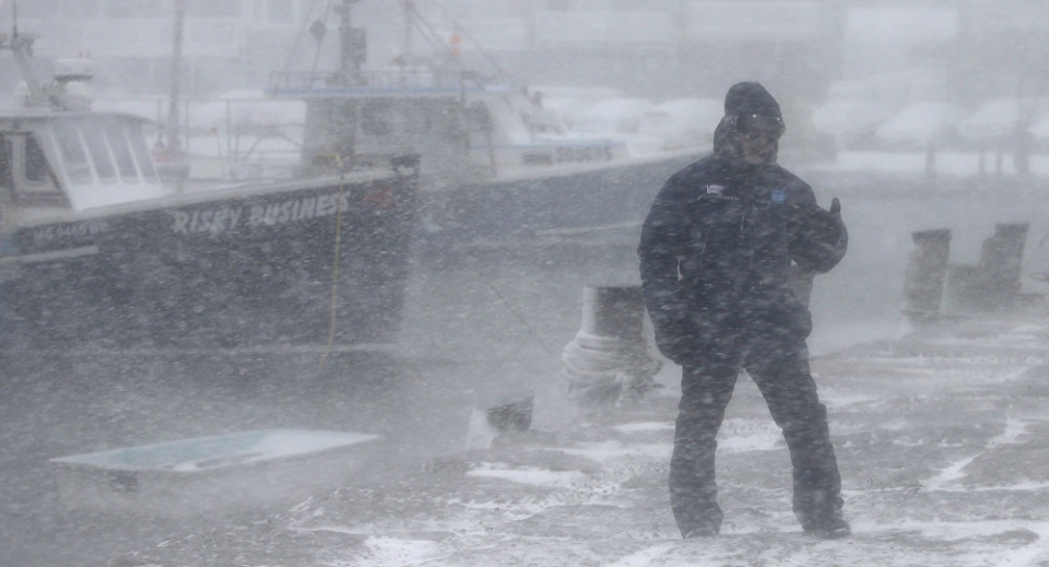 Deadly storm Friederike hits Western Europe