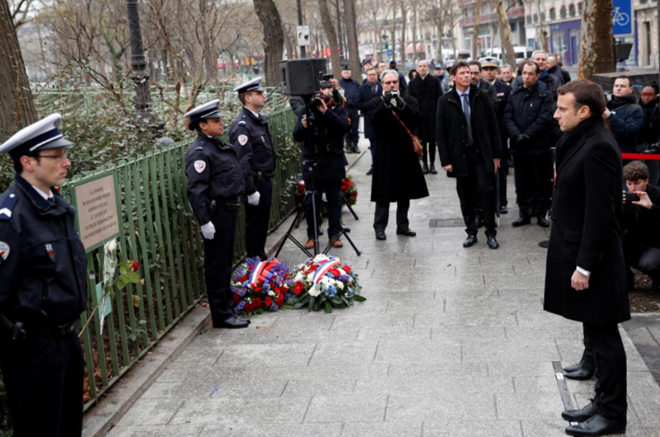 France marks third anniversary of Charlie Hebdo attack
