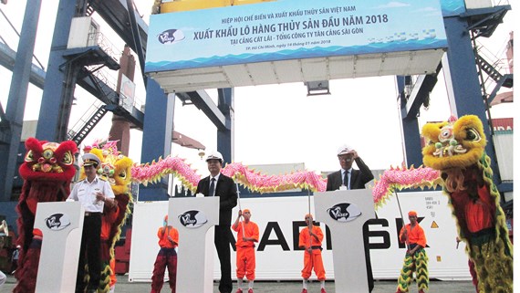 First batch of seafood products exported in 2018