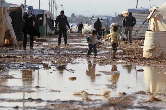 85 of registered Syrian refugee children are living below the poverty line