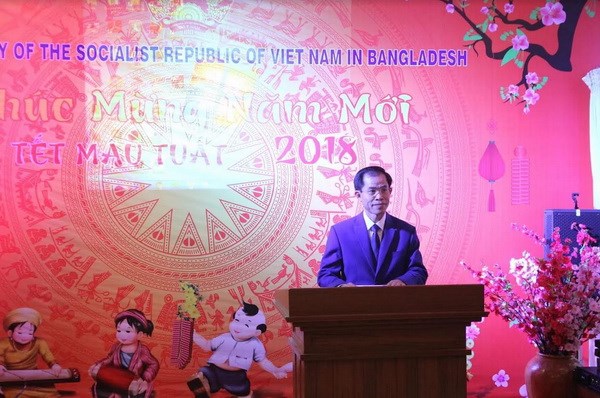 Overseas Vietnamese in Bangladesh welcome Lunar New Year 2018