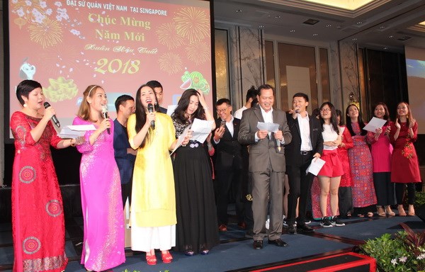 Lunar New Year Festival for overseas Vietnamese in Singapore