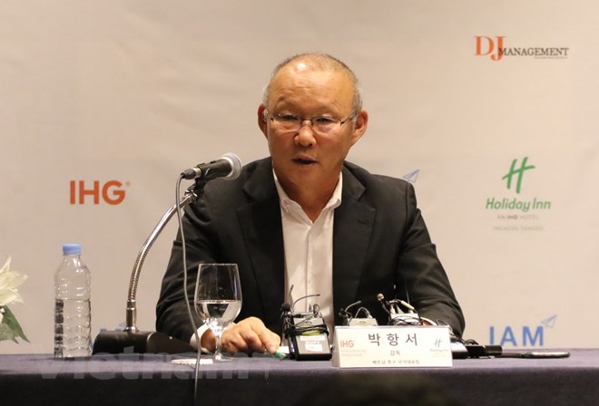 Head coach Park Feeling happy, yet responsible for Vietnam’s football