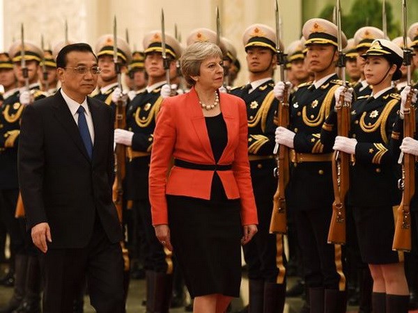 British PM Theresa May visits China