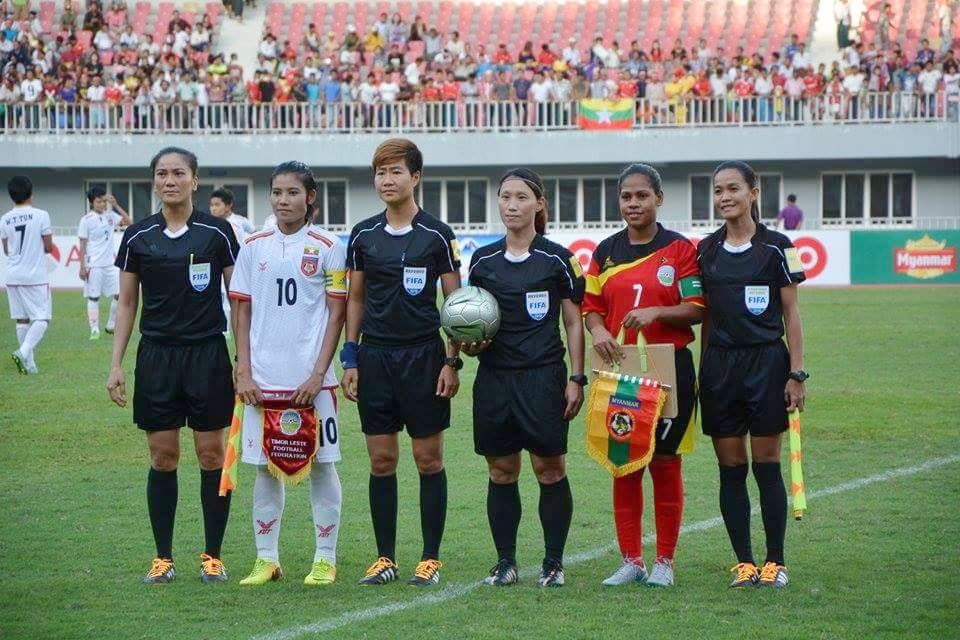 First Vietnamese female to referee international cup in Portugal