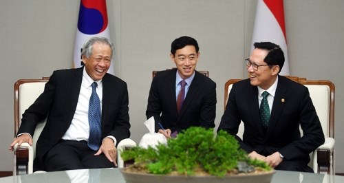 RoK, Singapore vow close ties on security issues