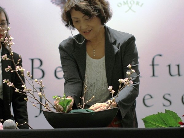 50 kinds of Japanese flowers on display in Hanoi