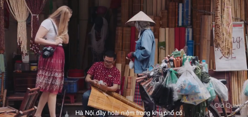Hanoi promotions broadcast on CNN