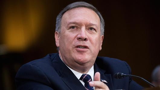 President Donald Trump appoints CIA director as Secretary of State