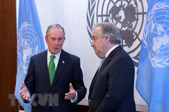 Michael Bloomberg appointed as envoy for climate action