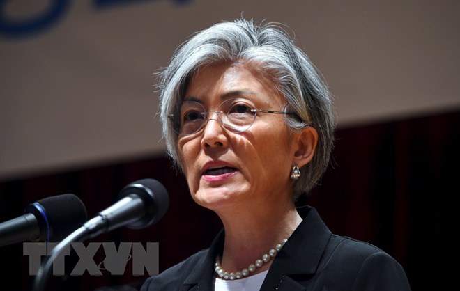 RoK Foreign Minister Kang Kyung-wha visits US
