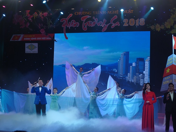 Art performance highlights protection of sea and island sovereignty