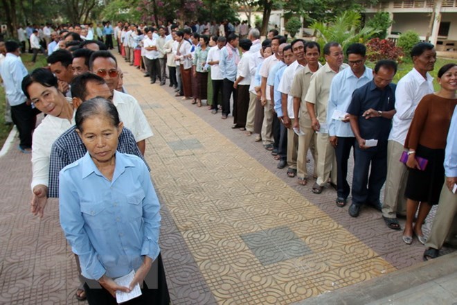 Cambodia calls on locals not to boycott general election