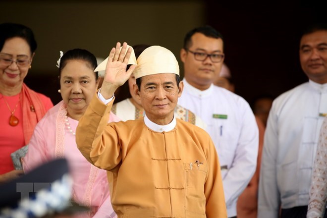 Myanmar President pledges to promote national development
