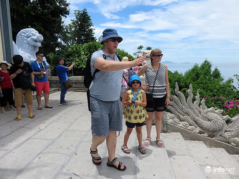 Foreign tourists to Da Nang on the rise