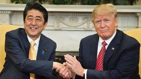 Japanese PM Shinzo Abe leaves for US visit