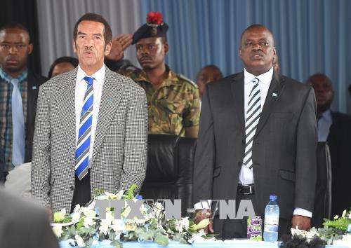 Botswana’s President Ian Khama steps down after a decade in power