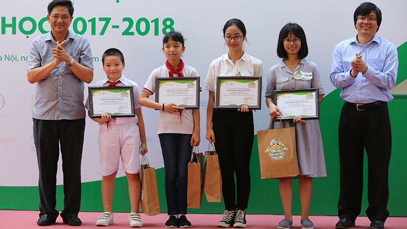 28 Hanoi students honoured as ‘Ambassadors of Reading Culture’