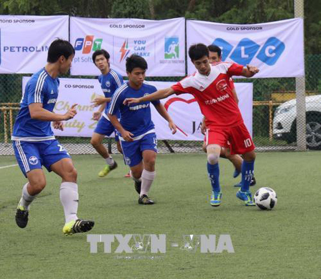 Football tournament of Vietnamese community in Singapore