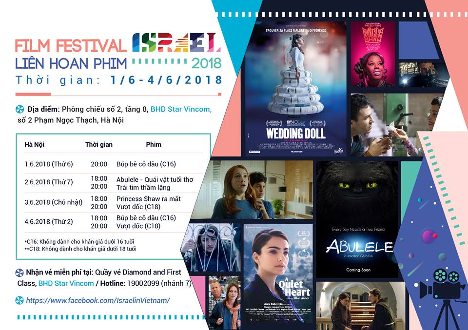 Israel Film Festival 2018 in Hanoi